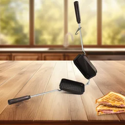 Grill Sandwich Toaster – Heavy Gauge Aluminium with Non-Stick Coating