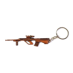Gun Shape Keychain – Durable Metal Alloy with Antique Finish