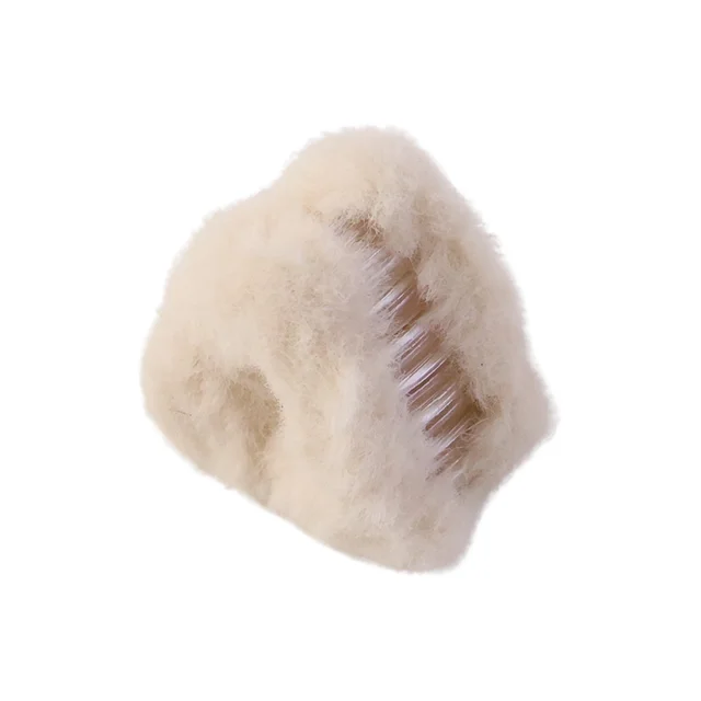 Hair Claw Clip – Plush, Non-slip Fluffy Hair Accessory