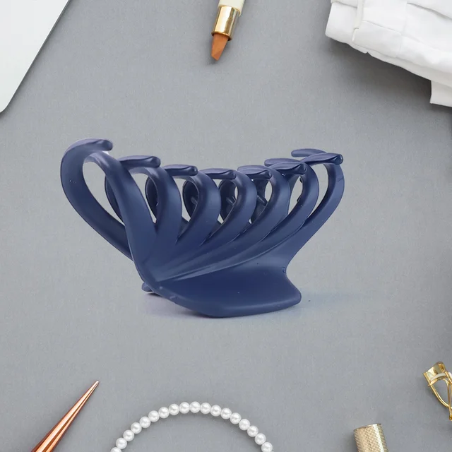 Hair Claw Clips Set – Matte Finish & Strong Grip, 12 Pieces