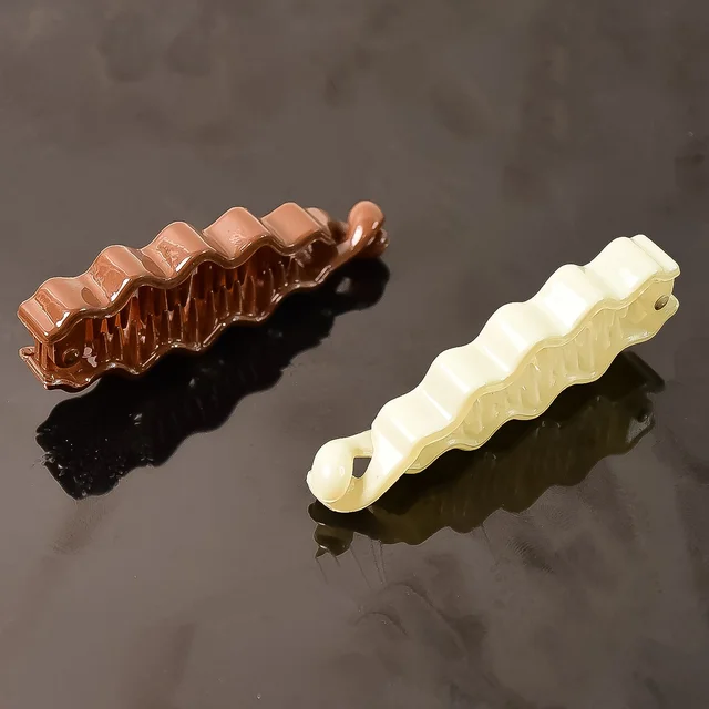 Hair Claw Clips – Strong Non-Slip Plastic Clip for Women