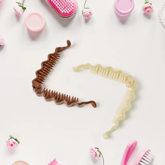 Hair Claw Clips – Strong Non-Slip Plastic Clip for Women