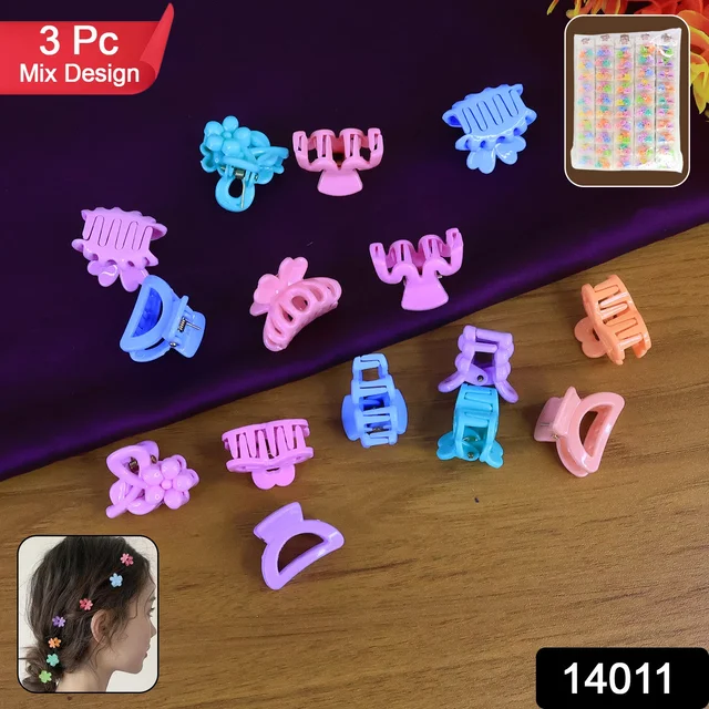 Hair Clips for Girls – Colorful Mini 3-Piece Set | Calm & Curl