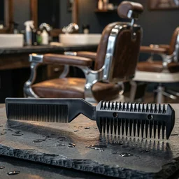 Hair Cutting Comb with Razor Blade – Precise Grooming Tool for Men & Women
