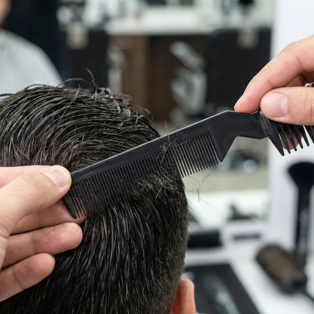 Hair Cutting Comb with Razor Blade – Precise Grooming Tool for Men & Women