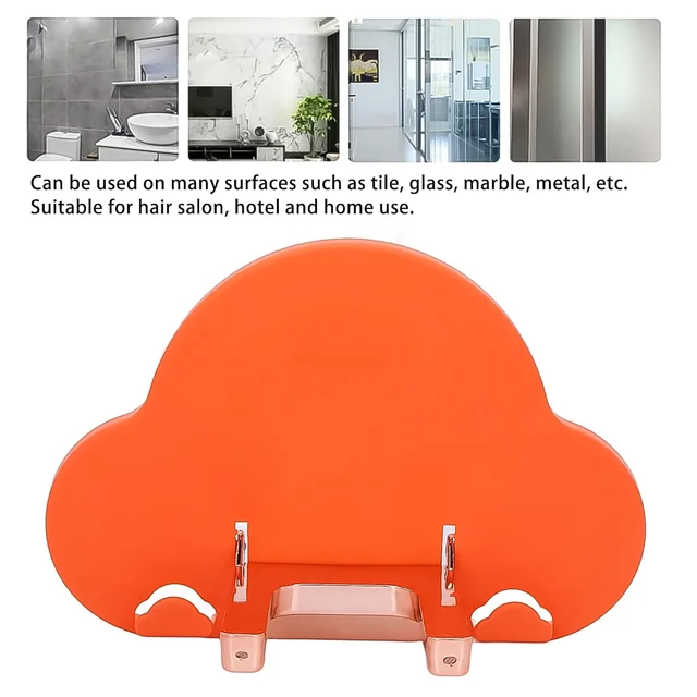 Hair Dryer Holder – Wall Mounted Foldable Stand | Calm & Curl