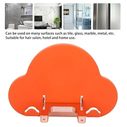 Hair Dryer Holder – Wall Mounted Foldable Stand | Calm & Curl
