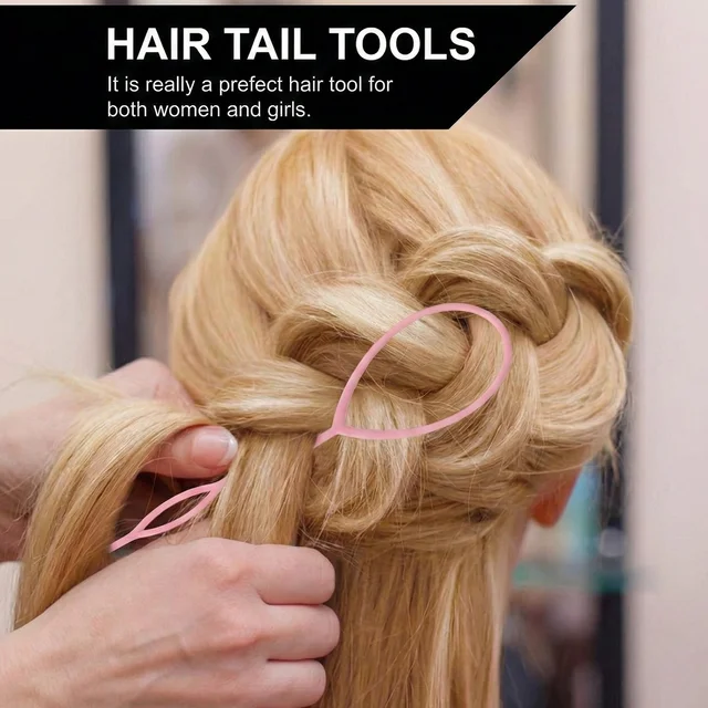 Hair Styling Tool Set – Easy & Gentle Braiding & Ponytails