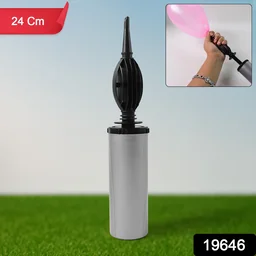 Hand Balloon Pump – Dual Action 24 cm Manual Inflator