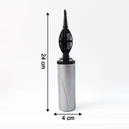 Hand Balloon Pump – Dual Action 24 cm Manual Inflator