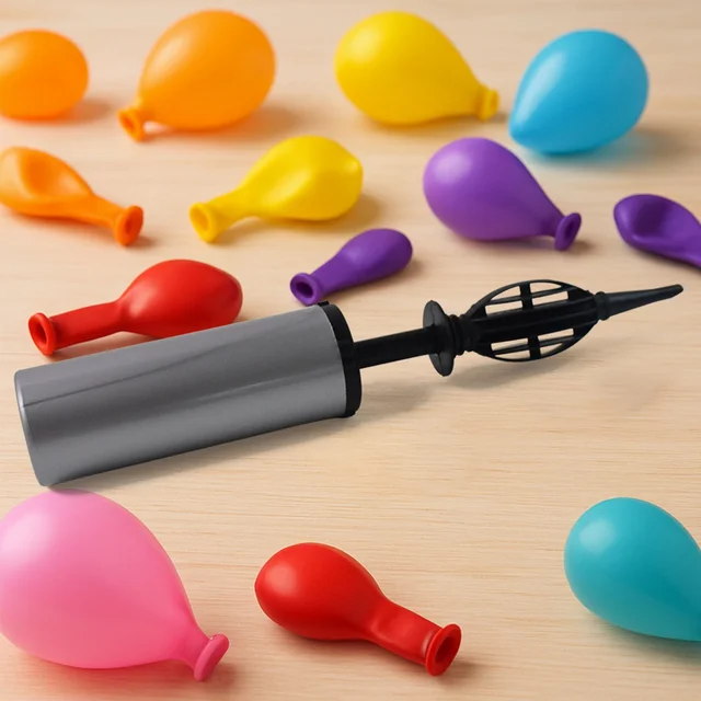 Hand Balloon Pump – Dual Action 24 cm Manual Inflator