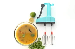 Hand Blender – Power-Free Jumbo Stainless Steel | Quickslice
