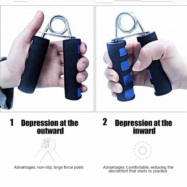 Hand Grip Exerciser – Durable Foam Handles for Stress Relief