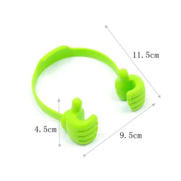 Hand Shape Mobile Stand – 4 Pc Stylish Phone Holder for Desk | PHOBIA