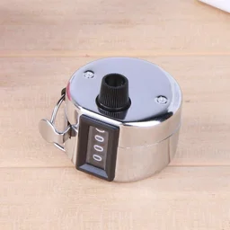 Hand Tally Counter – 4-Digit Manual Clicker | FitFuzion