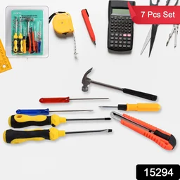 Hand Tool Kit with Magnetic Wristband – 7-Piece Durable Set