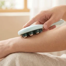 Handheld Body Massager – 7 Steel Balls for Muscle Relief