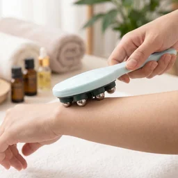 Handheld Body Massager – 7 Steel Balls for Muscle Relief