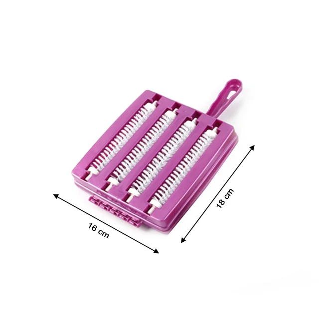 Handheld Carpet Cleaner – Dust Crumb Collector Brush | Velvet Wipe