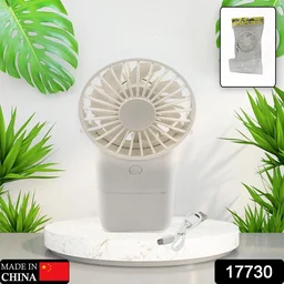 Handheld Fan – USB Rechargeable, 3 Speed Portable | Velvet Wellness