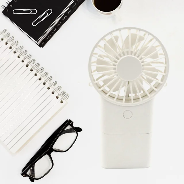 Handheld Fan – USB Rechargeable, 3 Speed Portable | Velvet Wellness