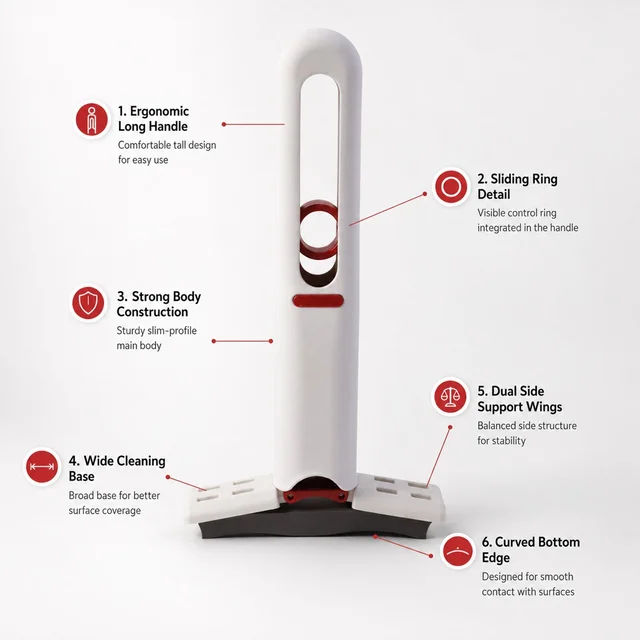 Handheld Mini Cotton Mop – Quick & Streak-Free Cleaning Tool