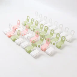 Hanger Connector Hooks – 30 Pcs Multi-Color Space Saver