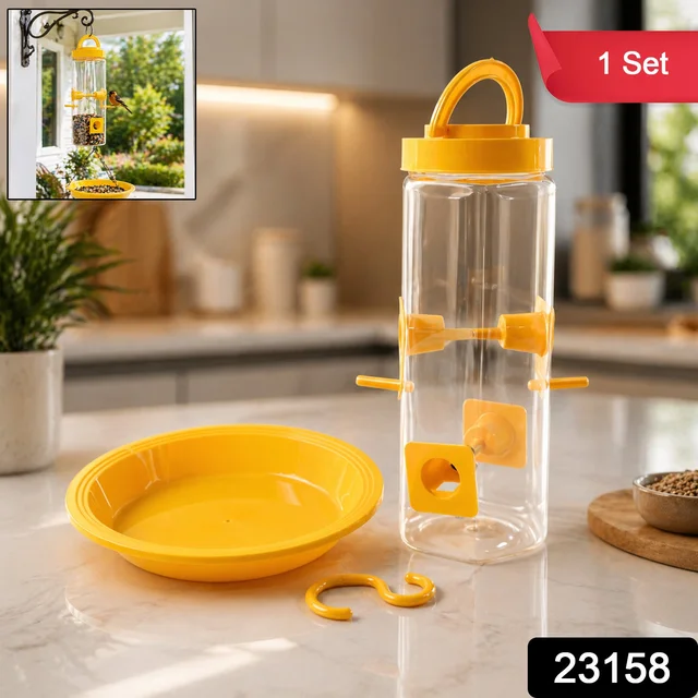 Hanging Bird Feeder – Multi-Port Design for Garden & Balcony