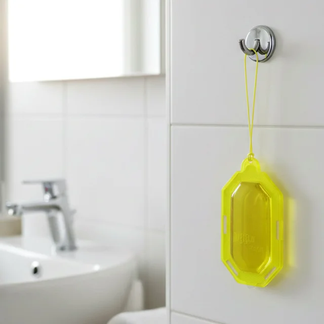 Hanging Citrus Gel Air Freshener – Long-lasting bathroom freshness