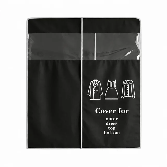 Hanging Garment Dust Cover – Keeps Clothes Neat & Dust-Free