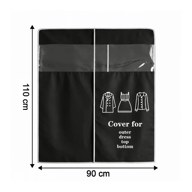 Hanging Garment Dust Cover – Keeps Clothes Neat & Dust-Free