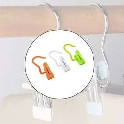 Hanging Hook Clip – Strong Grip & Rotatable, Multipurpose Use