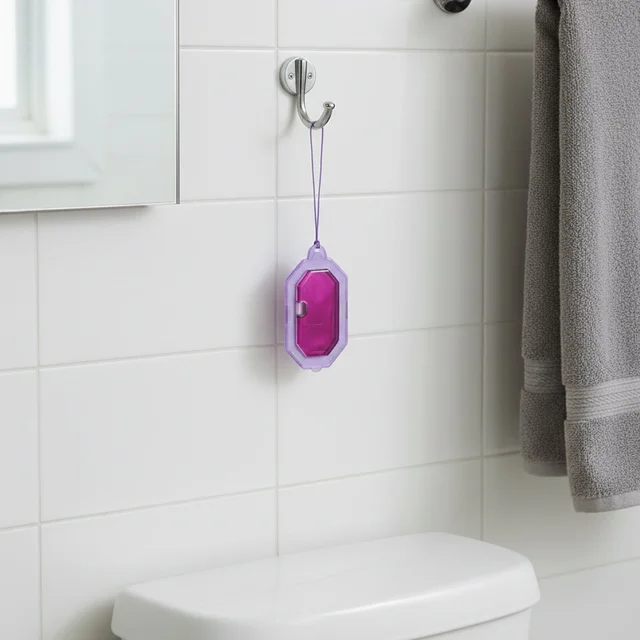 Hanging Lavender Gel Air Freshener – Long Lasting & Compact