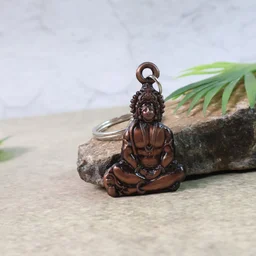 Hanuman Keychain Set – Durable Metal 2-Piece Mix Design