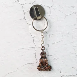 Hanuman Keychain Set – Durable Metal 2-Piece Mix Design