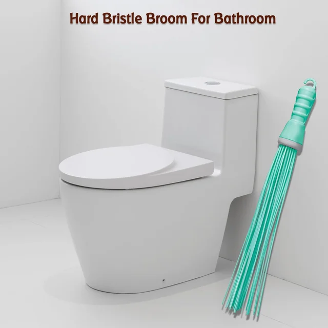 Hard Bristle Broom – Wet & Dry Floor Scrubbing | Pro Clean