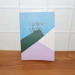 Hardcover Ruled Notebook – 200 Pages with Calendar, 21x15 cm