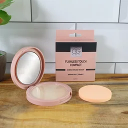 Hazelnut Compact Powder – Flawless Matte Finish with Nourishing Care