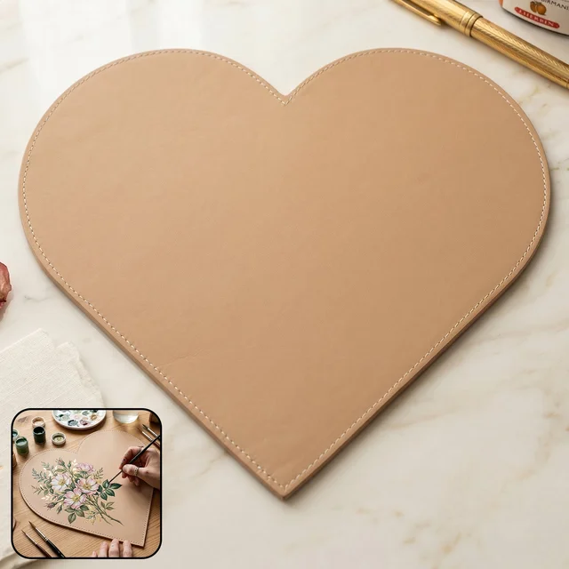 Heart Shape Art Board – DIY Painting & Crafting Canvas | TinyTrendy