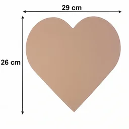 Heart Shape Art Board – DIY Painting & Crafting Canvas | TinyTrendy