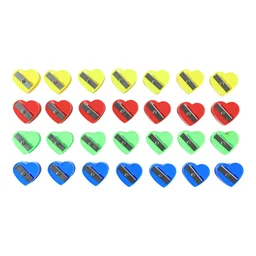 Heart Shape Pencil Sharpener – Colorful & Portable for Kids