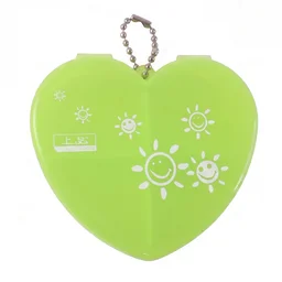Heart Shape Pill Organizer – Compact Travel-Friendly Storage