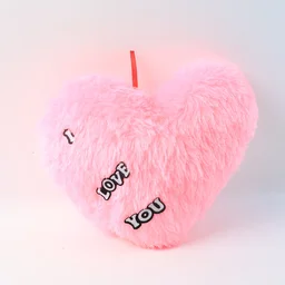 Heart Shape Plush Cushion – Soft & Romantic Love Pillow