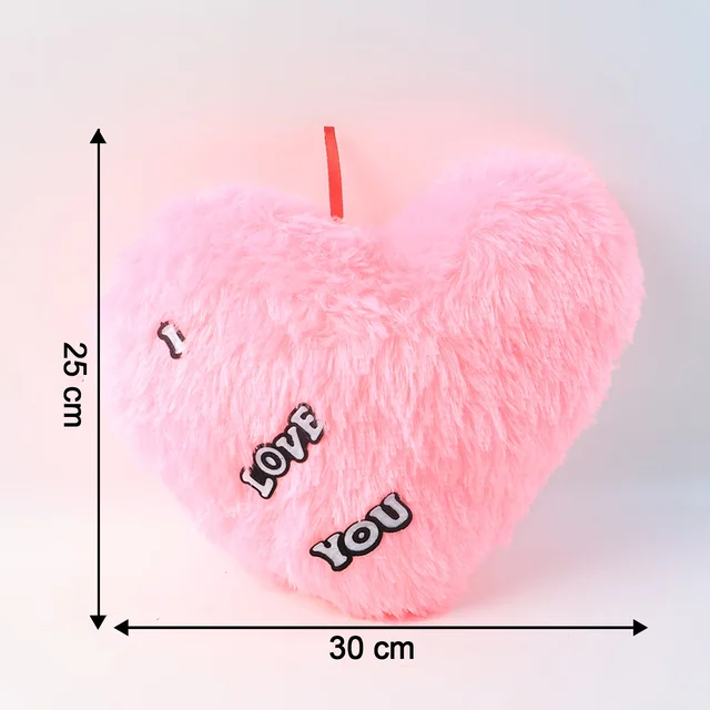 Heart Shape Plush Cushion – Soft & Romantic Love Pillow