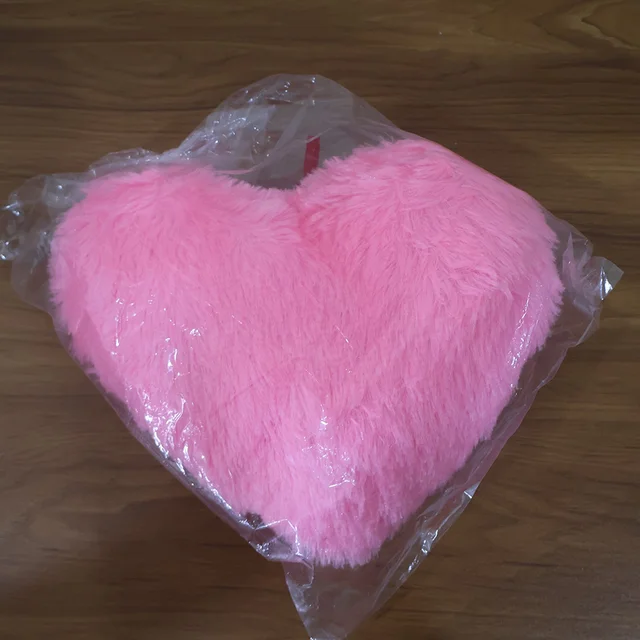 Heart Shape Plush Cushion – Soft & Romantic Love Pillow