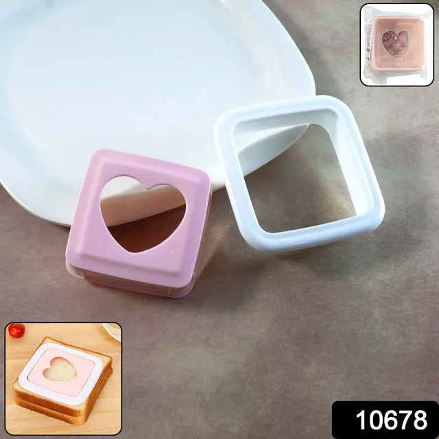 Heart Shape Sandwich Cutter – Kid-Friendly Bread Press Mold