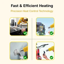 Heat Gun – Heavy Duty 2000W for Paint Removal & Shrink Wrapping