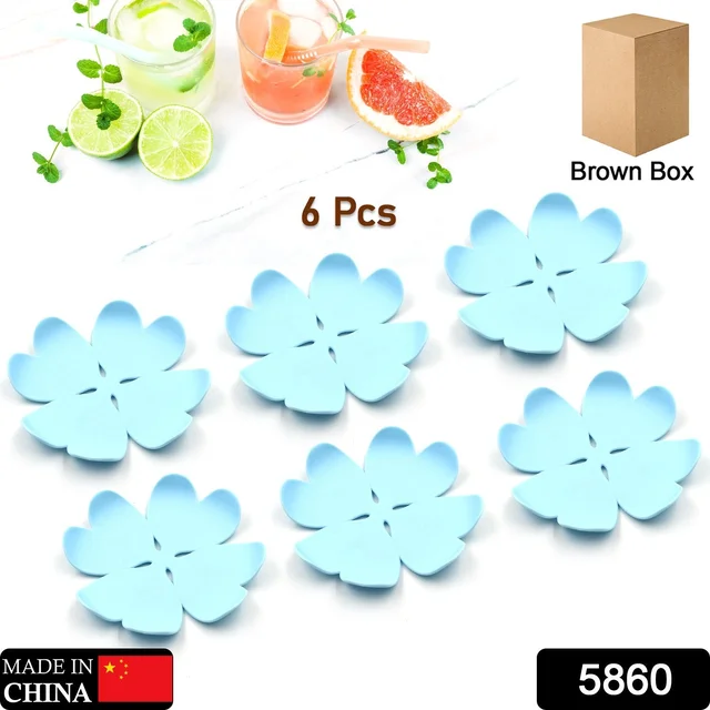 Heat Resistant Coasters – 6 Pc Set for Hot Drinks | Indo Glow