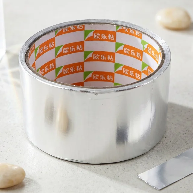 Heat-Resistant Aluminium Foil Tape – Waterproof Pipe Sealant for HVAC