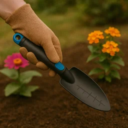 Heavy Duty Garden Hand Trowel – Durable Plastic with Measurement Marks